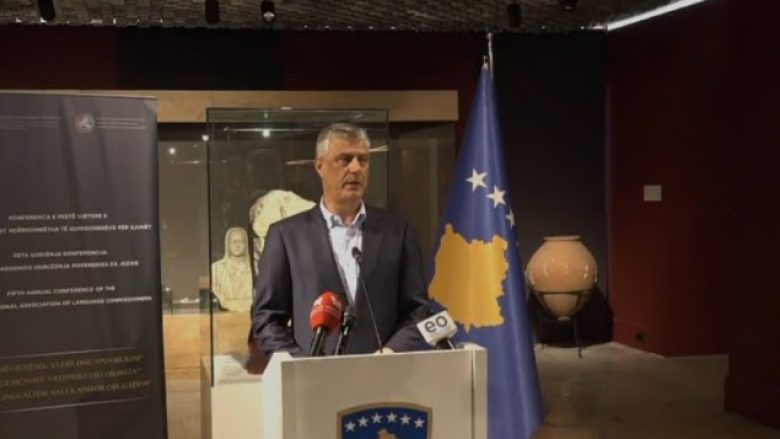 Thaçi: Kosova, shembull i paqes dhe pajtimit