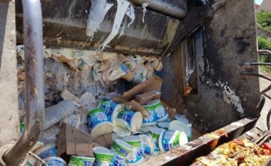 Asgjësohet afër një ton qumësht dhe nënprodukte të prishura në Ferizaj