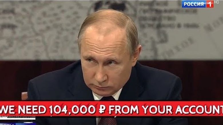 Bankieri kërkoi para nga llogaria e Putinit, përgjigjja e presidentit rus i bëri të qeshin të gjithë në sallë (Video)