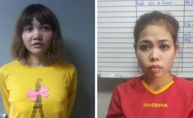 Vajzat që vranë gjysmë vëllanë e Kim Jong-un vitin e kaluar, janë vrasëse të trajnuara mirë (Foto/Video)