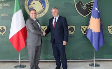 Berisha takon ambasadorin italian, flasin për sigurinë në Kosovë dhe FSK-në 