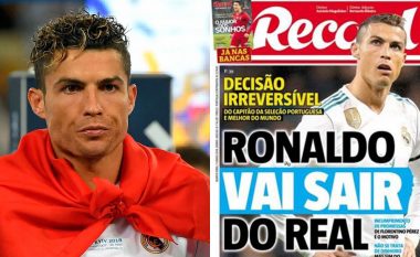 Gazeta portugeze Record: Cristiano Ronaldo do të largohet nga Real Madridi