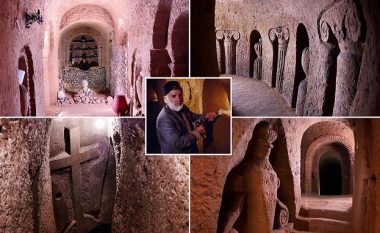 I kaloi 23 vite duke gdhendur gurë, burri nga Armenia ndërtoi shpellën prej 27 mijë metrave katrorë duke përdorur vetëm daltë e çekan (Foto)
