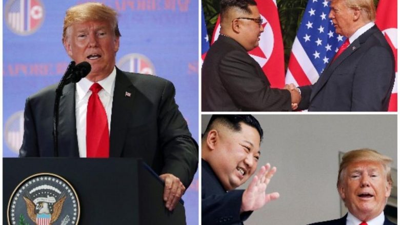 Trump i drejtohet botës pas takimit me Kim Jong-Un: Çdokush mund të bëjë luftë, por vetëm të guximshmit e sjellin paqen (Video)