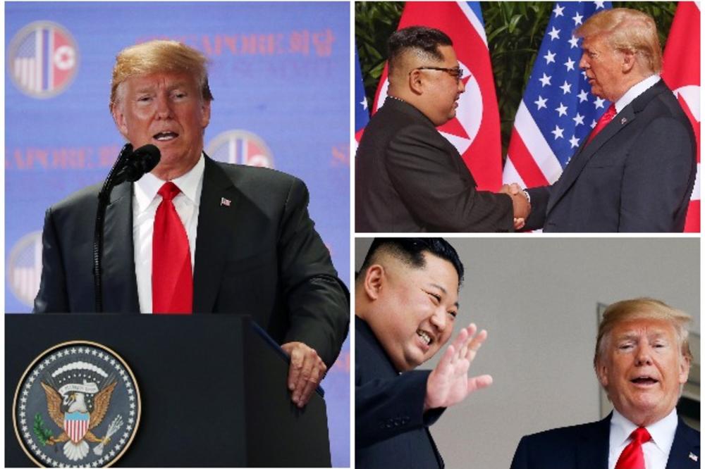 Trump i drejtohet botës pas takimit me Kim Jong-Un: Çdokush mund të bëjë luftë, por vetëm të guximshmit e sjellin paqen (Video)
