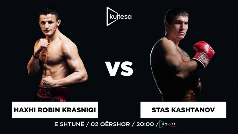 Krasniqi – Kashtanov, dueli në Kosovë transmetohet vetëm në KUJTESA