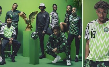 Fanellat e Nigerisë për Kampionat Botëror po shihen si më të bukurat – Radhë e madhe e tifozëve të futbollit në Londër për ta blerë para ndeshjes me Anglinë