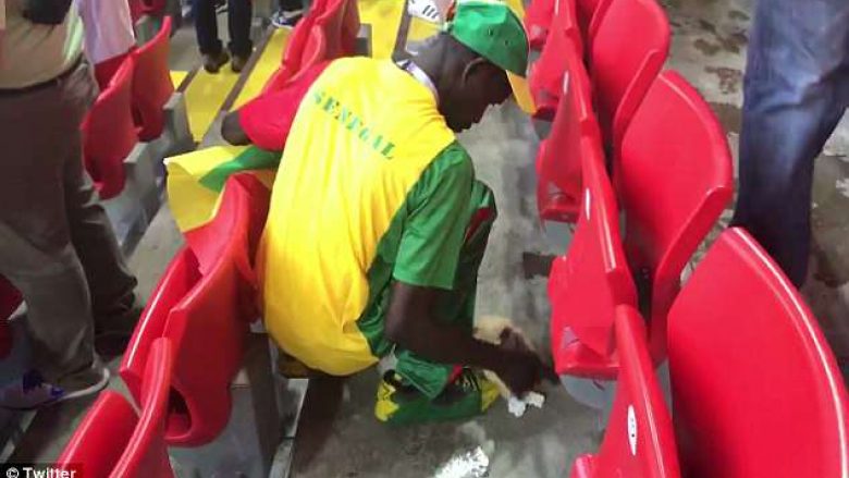 Tifozët e Japonisë dhe Senegalit shembull, pastrojnë stadiumet pas ndeshjeve