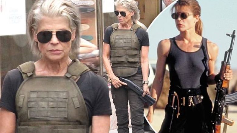 Linda Hamilton rikthehet në xhirimet e filmit kult, Terminator