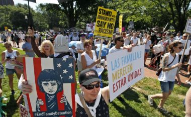 SHBA, Protesta në të gjithë vendin në mbështetje të imigrantëve