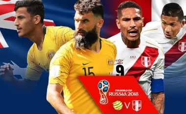 Australia – Peru: Formacionet zyrtare, australianët luajnë për kualifikim