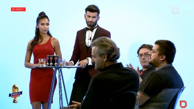 Arta Nitaj duket atraktive në të kuqe, tërheq vëmendje gjatë “Duelit të Botërorit” në RTV Dukagjini