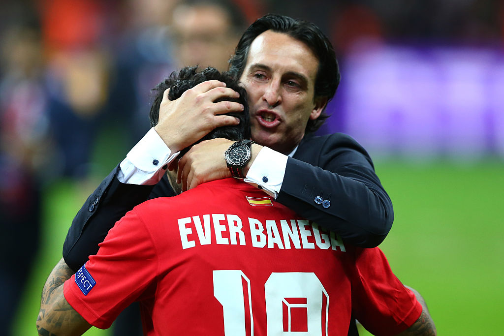 Emery e do Banegan te Arsenali
