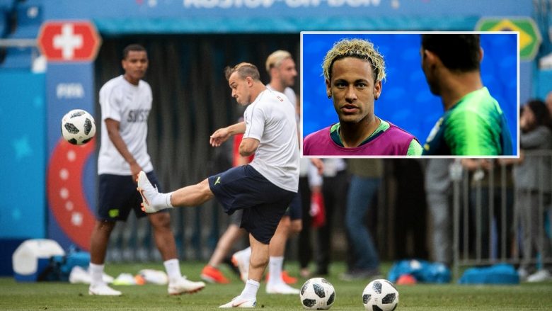 Neymar me stil të ri flokësh para Zvicrës, ndërsa Shaqiri thotë se është gati