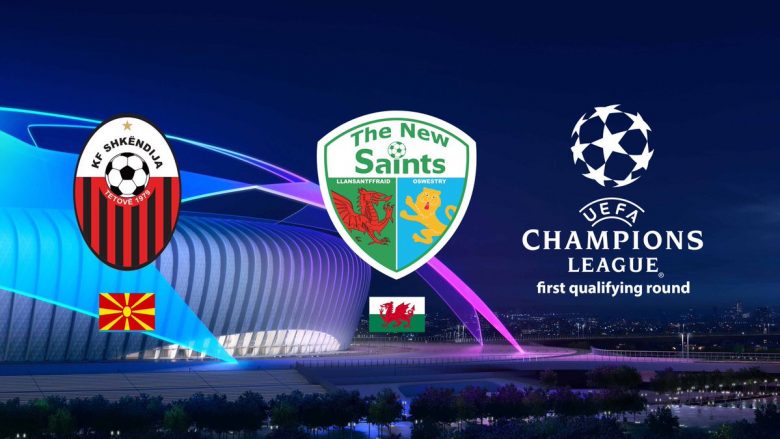 Shkëndija në raundin e parë të eliminatorëve të LK-së luan me kampionin e Uellsit, The New Saints