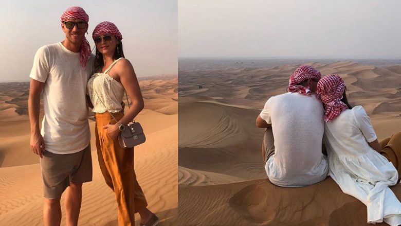 Dzeko dhe partnerja e tij vazhdojnë pushimet në Dubai