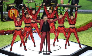 Robbie Williams shkakton skandalin e parë në Botërorin, Rusia 2018