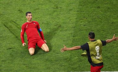 Ronaldo gjeti golin nga gjuajtja e lirë pas 45 tentimeve në garat e mëdha