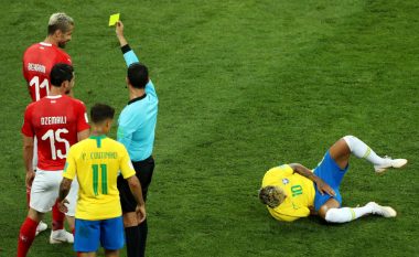 Neymar bëhet lojtari ndaj të cilit janë bërë më së shumti ndërhyrje në një Botëror që nga viti 1998: Zviceranët më goditën disa herë