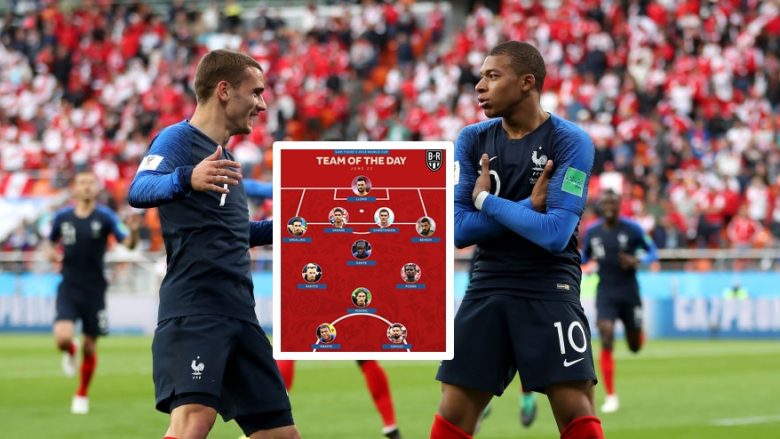 Lojtarët e Francës dominojnë formacionin e ditë së tetë të Kampionatit Botëror