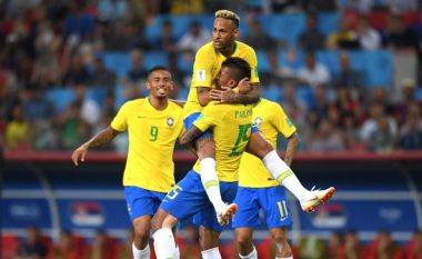 Gjithçka perfekt! Brazili shënon ndaj Serbisë, Paulinho realizon gol të bukur