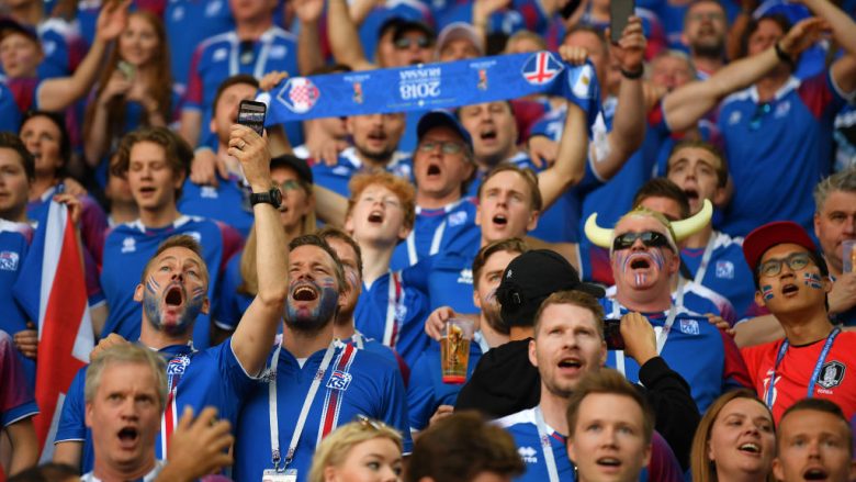 Federata e Islandës: 99.6 për qind e teleshikuesve islandezë e kanë ndjekur ndeshjen ndaj Argjentinës