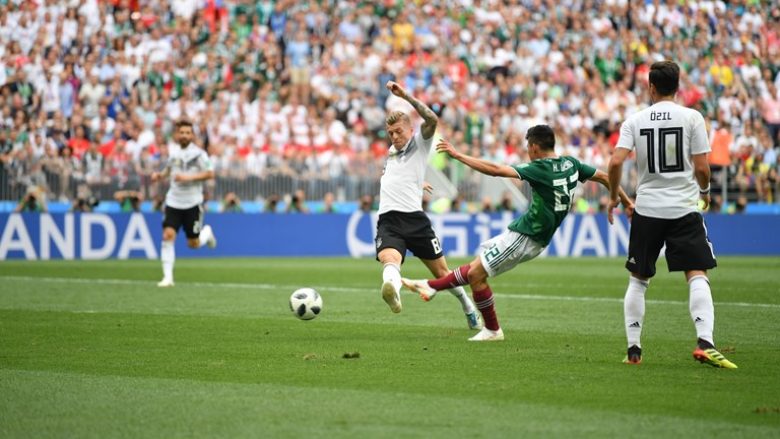 Meksika befason Gjermaninë, Lozano shënon supergol