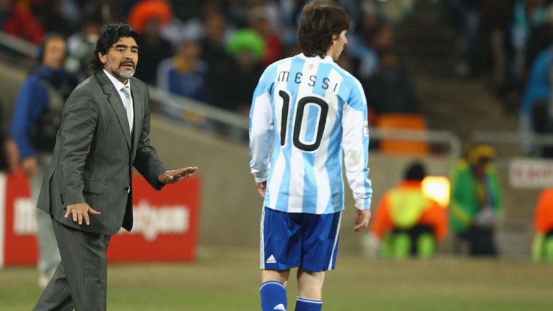 Maradona në mbrojtje të Messit: Kam humbur pesë penallti rresht dhe sërish kam qenë Diego Maradona