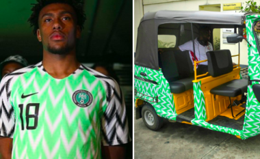 Fanella e Nigerisë është aq e mirë, sa që nigerianët po e përdorin si koncept për të zbukuruar automjetet e tyre