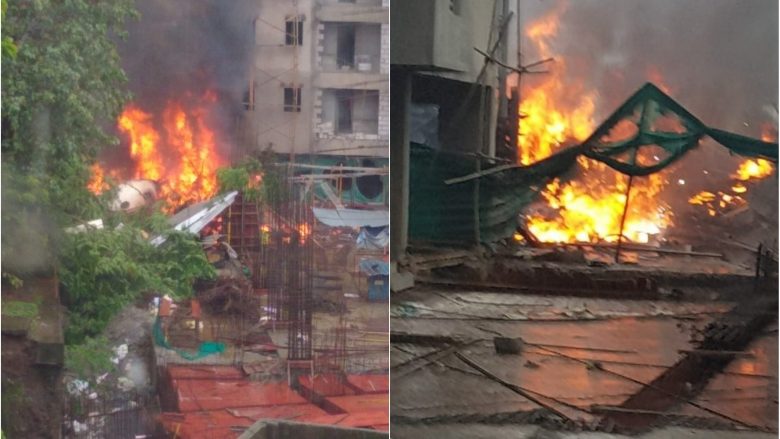 Aeroplani rrëzohet në një zonë të banuar në Mumbai, gjashtë të vdekur – përfshirë edhe dy persona që gjendeshin në tokë (Video)