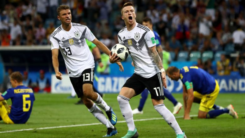 Gjermania fiton në frymën e fundit ndaj Suedisë, Kroos ia siguron fitoren në shtesë