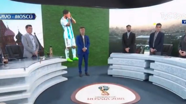 Televizioni argjentinas mban një minutë heshtje pas humbjes ndaj Kroacisë, si shenjë ‘vdekje’ për futbollin e këtij vendi