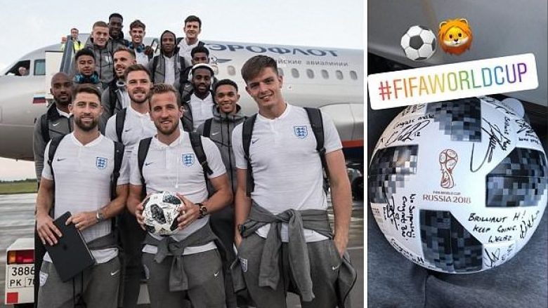 Harry Kane merr topin e het-trikut ndaj Tunizisë si kujtim, sulmuesi synon ‘Këpucën e Artë’