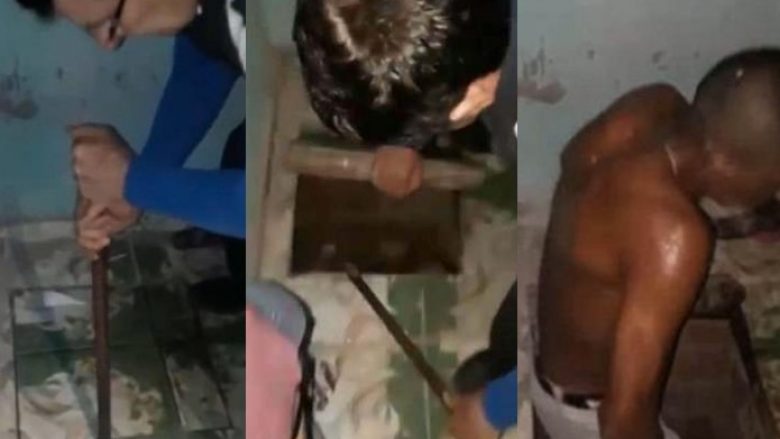 Po kërkohej për më shumë se tri vjet, momenti kur policia e gjejnë në një “bunker” nën dhomën e tij të gjumit (Video)