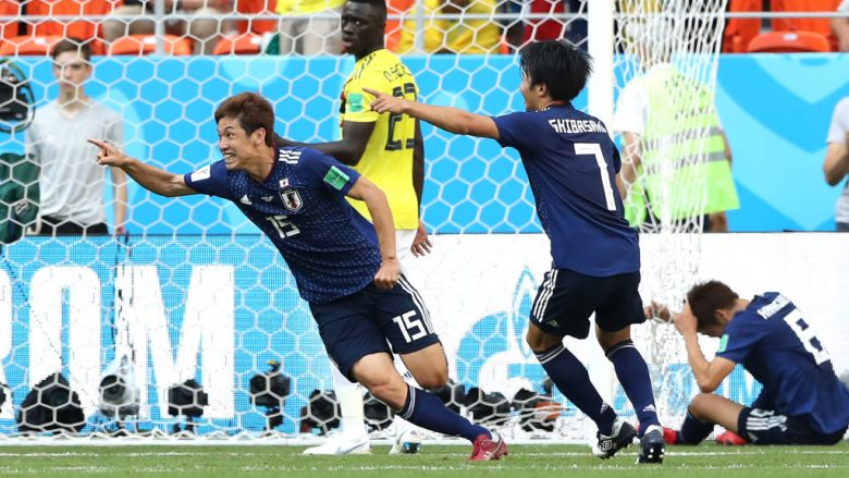 Japonia e fillon me fitore Botërorin, triumfon ndaj Kolumbisë