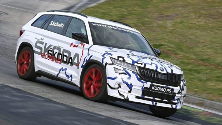 Skoda Kadiaq RS bëhet makina më e shpejtë me shtatë ulëse, që kaloi xhiron e Nurburgringut (Video)