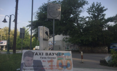 “Kupon për taksi për Petre Shilegovin” (Foto)