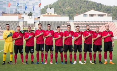 Portieri i Shqipërisë U-21 shënon gol në minutën e 93-të dhe barazon rezultatin