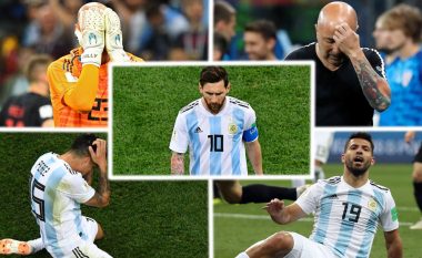 Messi, Caballero, Sampaoli… Të gjithë fajtorët e fatkeqësisë argjentinase