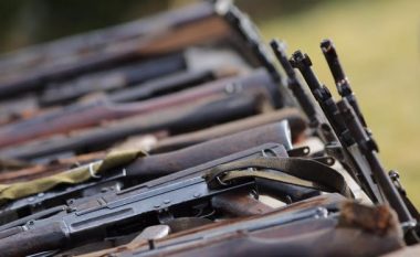 Konfiskohen armë dhe municion në fshatin Hogosht