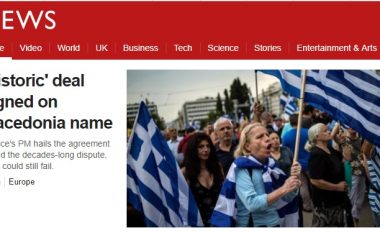 Mediat botërore shkruajnë për marrëveshjen mes Maqedonisë dhe Greqisë