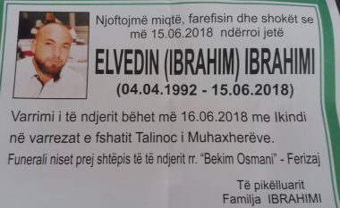 Pamjet nga përleshja me thika në Ferizaj, ku mbeti i vdekur Elvedin Ibrahimi (Video)