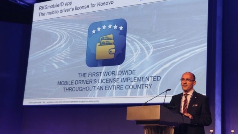 Gashi prezanton projektin e patentë-shoferit mobil në konferencën “Security Document World 2018”