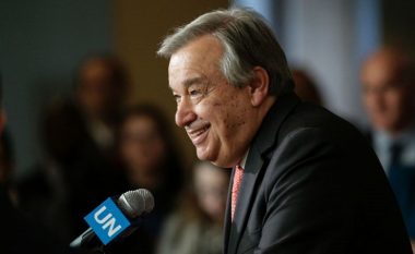 Edhe kreu i OKB-së, Antonio Guterres në mesin e të ftuarve në ceremoninë e nënshkrimit të marrëveshjes ‘Maqedonia Veriore’ në Prespë