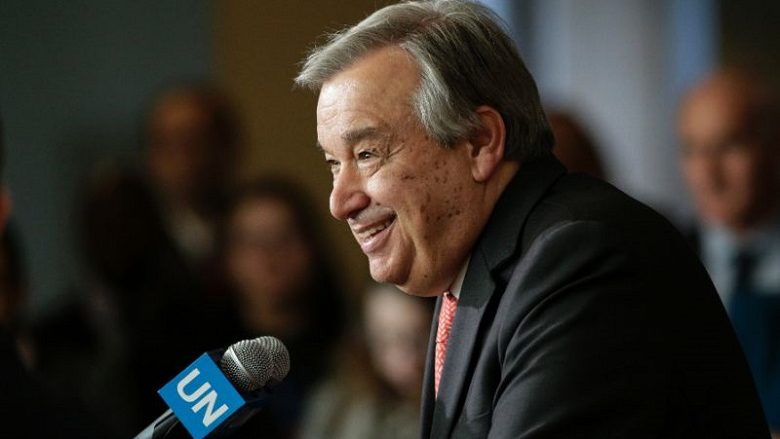 Edhe kreu i OKB-së, Antonio Guterres në mesin e të ftuarve në ceremoninë e nënshkrimit të marrëveshjes ‘Maqedonia Veriore’ në Prespë