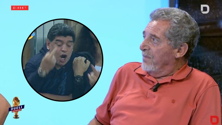Humoristi Cima komenton gjestin e turpshëm të Diego Maradonas: I ka mbushur hundët