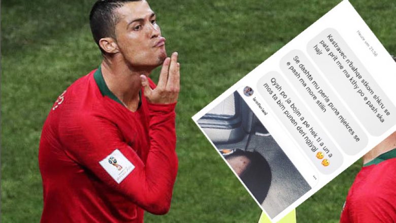Floriani i shkruan sërish privatisht Ronaldos, tani ka probleme me portugezin rreth stilit të mjekrës