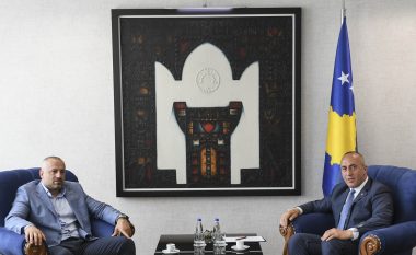 Rakiq dhe Radojçiq në takim me Haradinajn