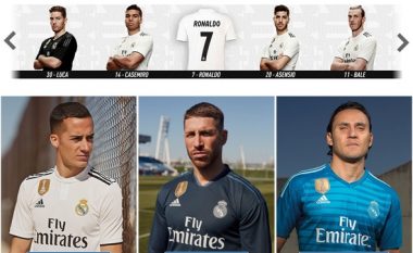 Real Madridi publikon fanellat e reja – Mungon Ronaldo me foto, por jo fanella e tij