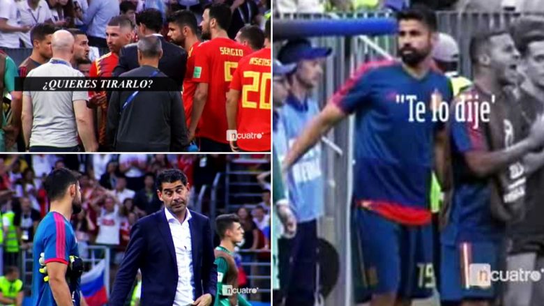 Sherri te Spanja për gjuajtjen e penalltive, Costa kundër trajnerit Hierro